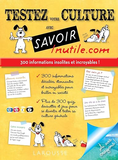 Couverture — Testez votre culture avec savoir inutile